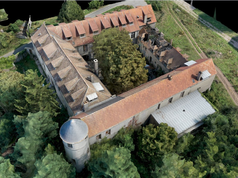 Projection en plan 2D et 3D (BIM)